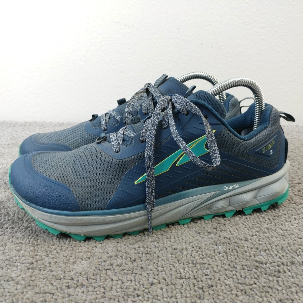 Altra Timp 3 Womens Size 10 Trail Running Shoes Blue Low Top AL0A4VRB442